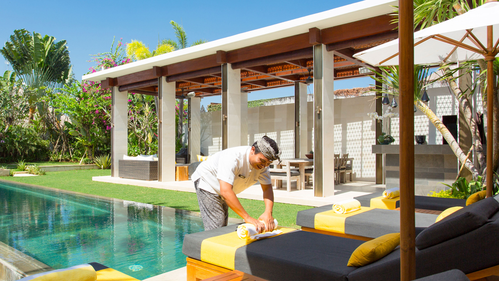 Villa Lilibel - Poolside area